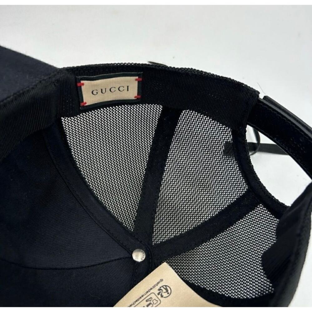 Unisex Gucci embroidered baseball cap size extra small adjustable made in Italy - Picture 6 of 8